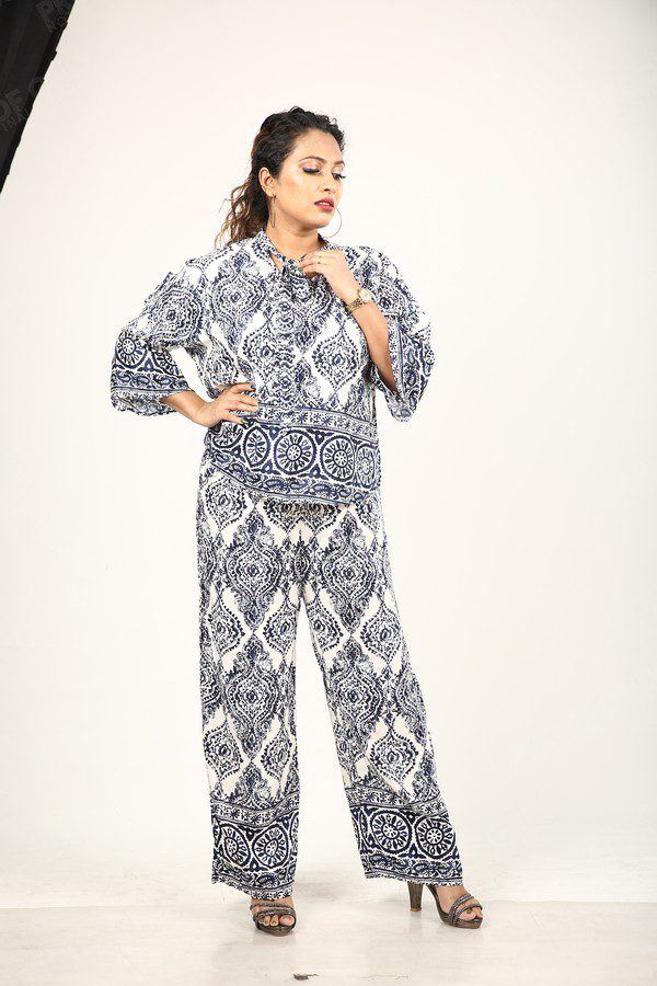 Boho Luxe Two-Piece Set – Mandala Print