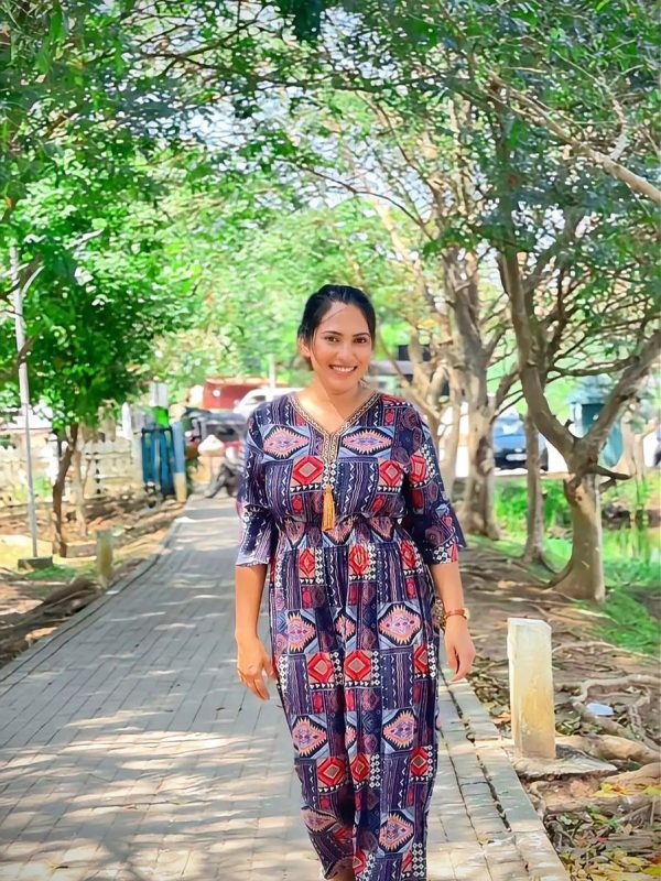 Boho Printed Maxi Dress-Elegant Long Dress