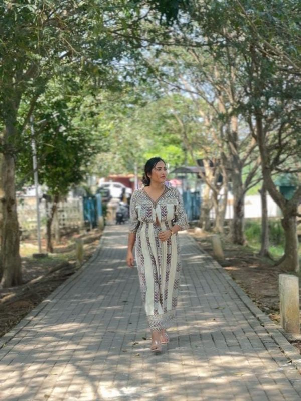 Boho Printed Maxi Dress-Elegant Long Dress