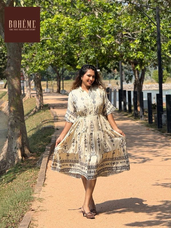 White Boho Short Dress – Summer Chic Mini